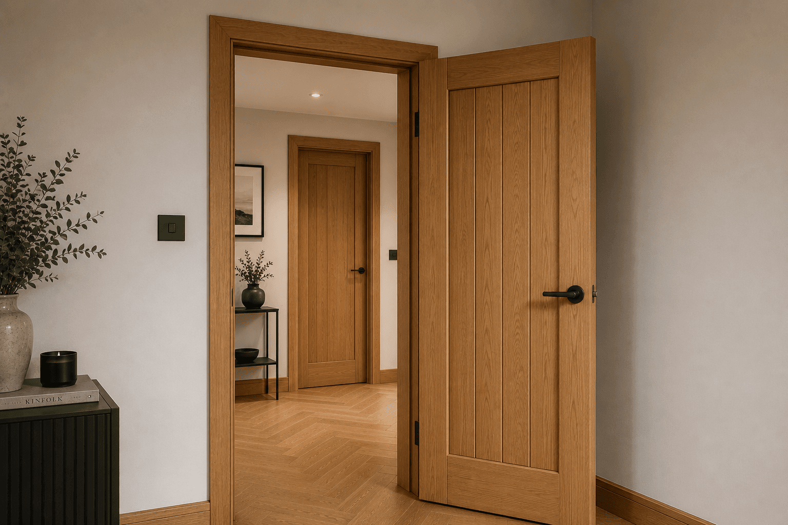 Bespoke internal timber doors
