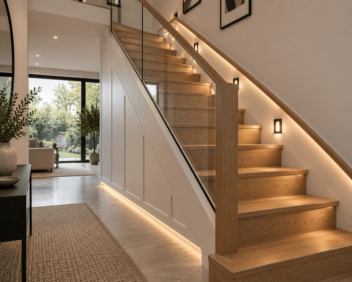 Finished staircase renovation
