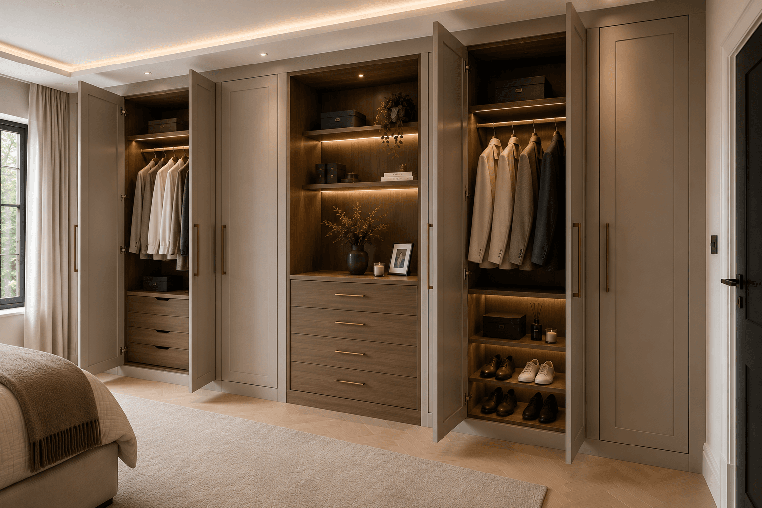 Bespoke fitted storage