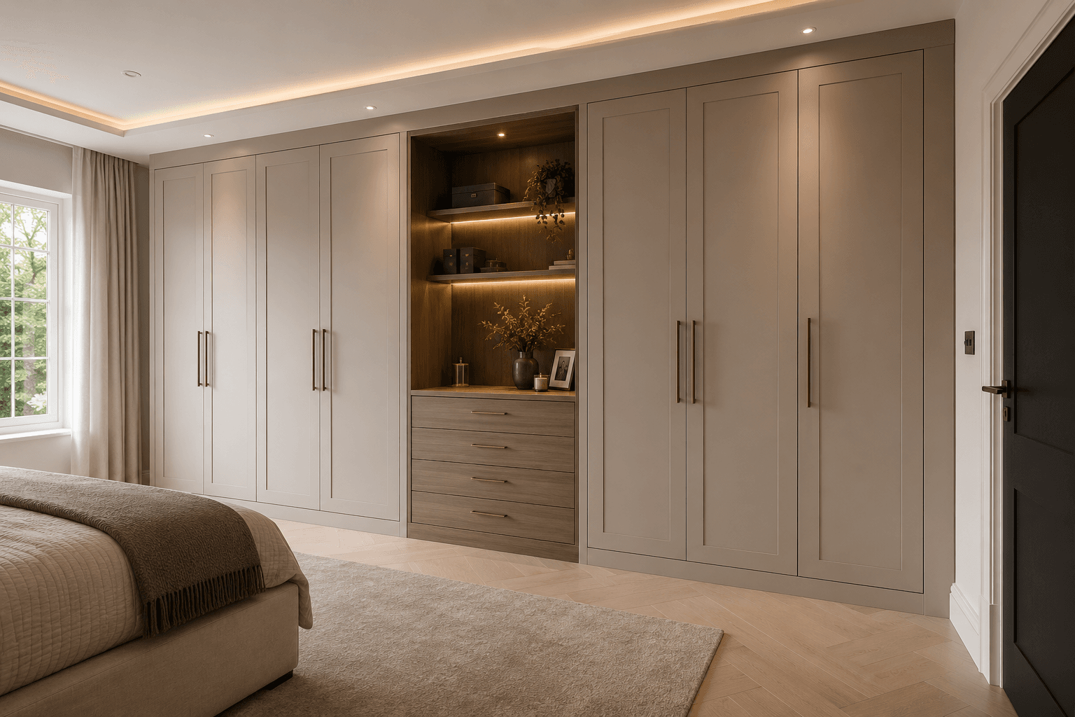 Bespoke fitted wardrobes